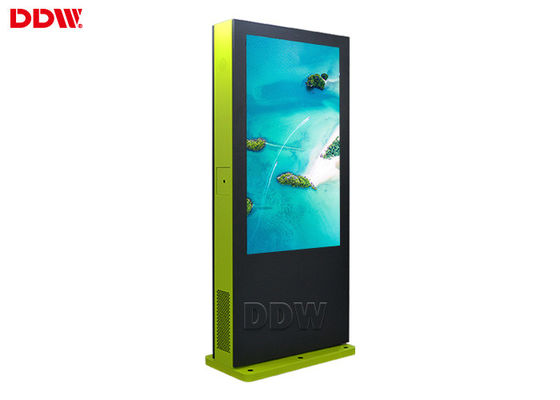 Samsung asli 2500 Nits Outdoor LCD Totem Touch Screen Digital Signage Kiosk 55 Inch