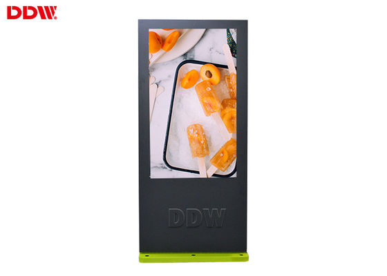 Samsung asli 2500 Nits Outdoor LCD Totem Touch Screen Digital Signage Kiosk 55 Inch