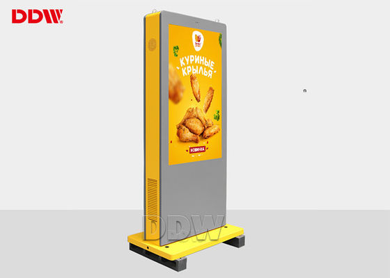 50× 1920x1080 Waterproof Ip65 Elektronik Iklan Tampilan Layar Untuk Proyektor Bangunan