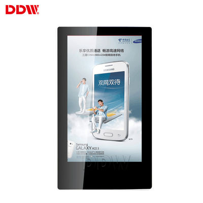 700 Nits Layar Sentuh Digital Signage 15.6 '' Table Top Advertising Display Untuk Cafe