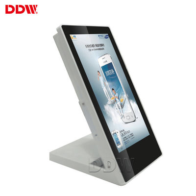 700 Nits Layar Sentuh Digital Signage 15.6 '' Table Top Advertising Display Untuk Cafe