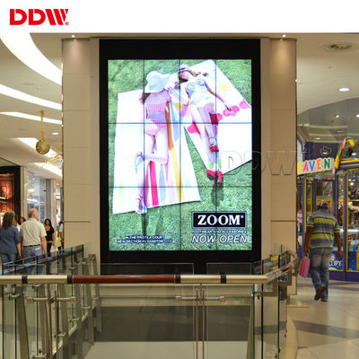 500nits High Brightness Large Video Wall Displays, 55 '' Layar TV LCD Videowall