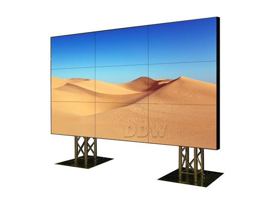 Dinding Video LCD Full HD Seamless, Gedung Kantor 46 Tampilan Dinding Video