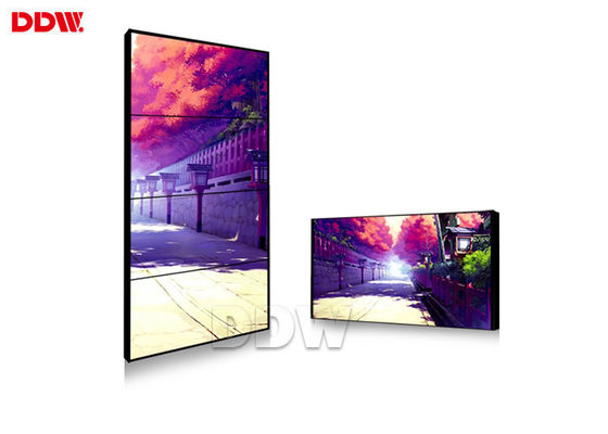 Wall Mounted 1,8 Mm Dinding Video LCD DDW Built In Fungsi Modul Penyambungan