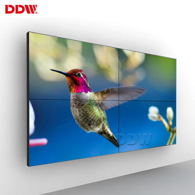 Multi Monitor CCTV Video Wall 500nits Brightness Untuk Pameran Pusat Keamanan