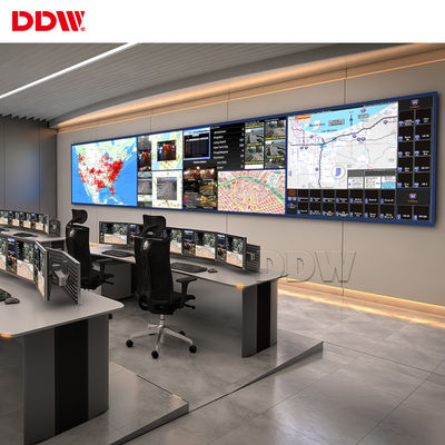 Ruang Rapat 46 Dinding Video Seamless, Dinding Video HDMI Multi Antarmuka 3.5mm