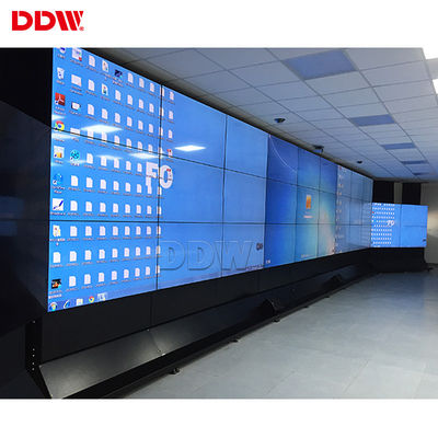Dinding Video CCTV Kecerahan Tinggi 55 Inch Instalasi Mudah Dengan Multi Antarmuka