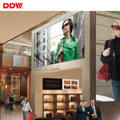 Dinding Video Bezel Sempit Komersial, LG Panel Wall Mounted Beberapa TV Video Wall