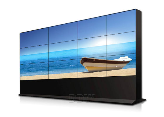 Tampilan Dinding Video LCD Ukuran Disesuaikan Untuk Pusat Perbelanjaan 2 X Input HDMI