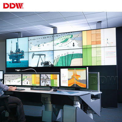 Sistem Audio Video Prosesor Dinding Video 4k 4x4 Untuk Pusat Pengawasan CCTV
