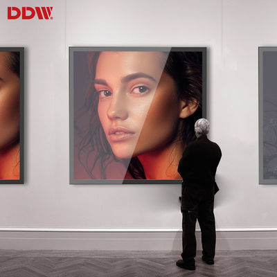 Papan reklame digital layar persegi 22 inci