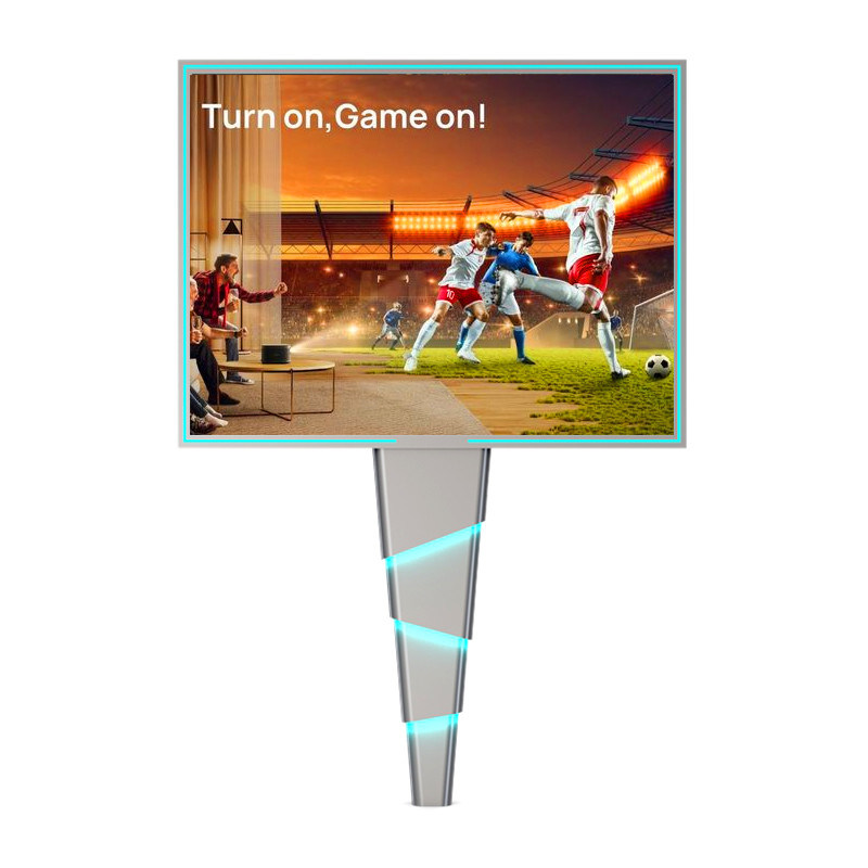 Cahaya tinggi 8000nits p6 tahan air IP65 LED tampilan luar digital billboard iklan