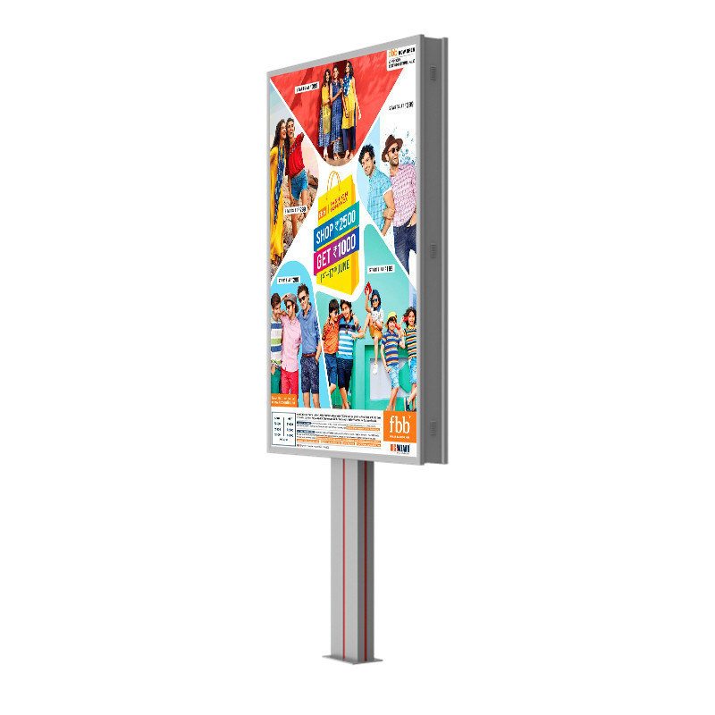 Desain high-end 8000nits tahan air IP65 p6 baja luar led papan reklame untuk iklan
