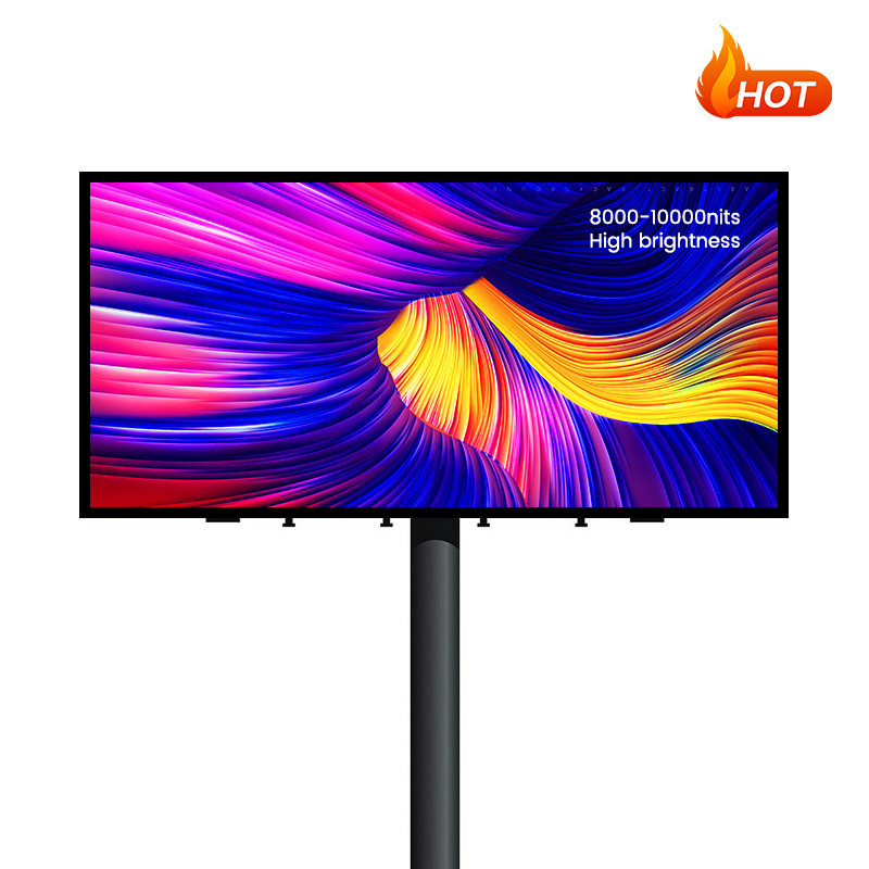 P5 P6.67 P8 P10 LED Video Wall Display Luar Ruangan Lencana Iklan Aluminium Luar Ruang Lampu LED Papan Papan Papan Papan Papan